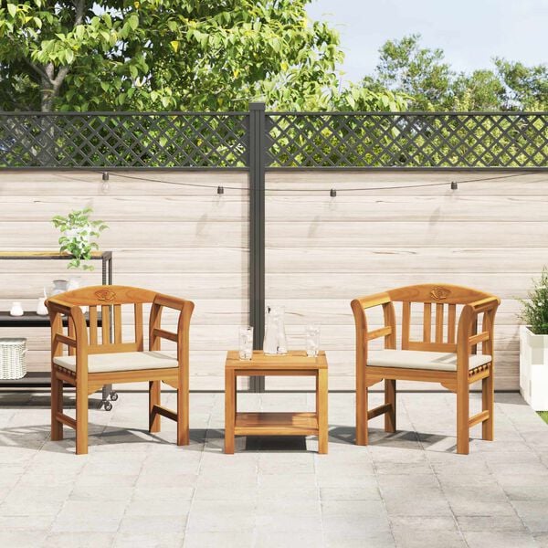 vidaXL Roosipink Looduslik 68,5 x 46 x 82,5 cm Tugev akatsiapuu