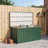 vidaXL aia hoiukast roheline 129 x 67 x 65 cm