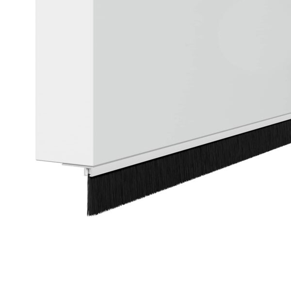 vidaXL Kruvitavad uksel&ouml;&ouml;kide tihendid 2 pcs Valge 100 cm