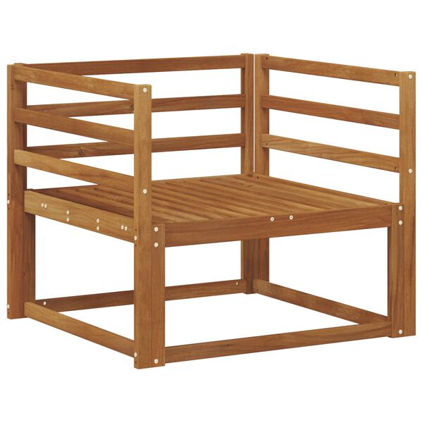 vidaXL V&auml;ljas Keskmine Diivan Tugev akatsiapuu Neutraalne