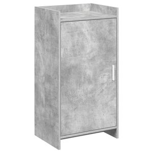 vidaXL Kinga kapp ladustamisega Betoonhall 48 x 36 x 92 cm Tehispuit