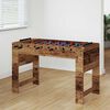 vidaXL Foosball laud Vana puit 125 x 60,5 x 80 cm Tehispuit