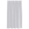 vidaXL Voile Kardin kardinatega 2 pcs Helehall 140 x 140 cm Pol&uuml;ester