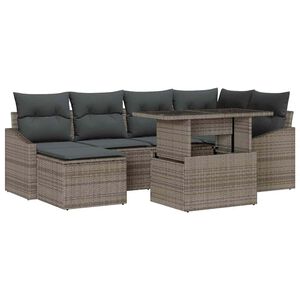 vidaXL Aia Diivanikomplekt padjaga 7 pcs Hall