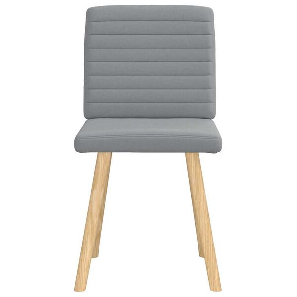 vidaXL s&ouml;&ouml;gitoolid 2 tk, helehall, kangas