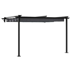 vidaXL Paviljon 300 x 300 x 200 cm Antratsiit Pol&uuml;ester