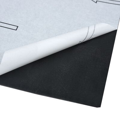 vidaXL iseliimuvad põrandaplaadid 5,11 m², PVC, must marmor