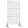vidaXL Privaatsust&otilde;ke 100 x 50 x 180 cm Roostevaba teras H&otilde;bedane