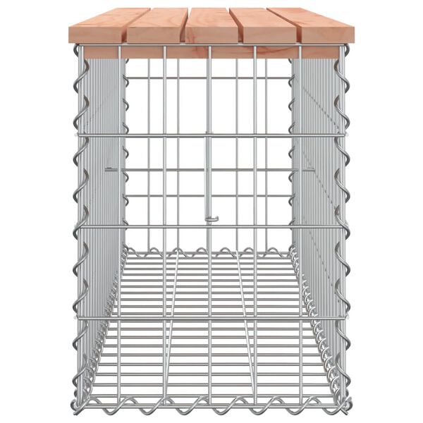 vidaXL gabioonpink, 103 x 31,5 x 42 cm, ebatsuuga puit