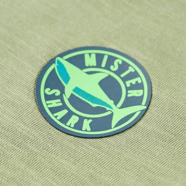 Laste T-s&auml;rk, hele khaki, 104