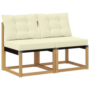 vidaXL 2 T&uuml;kk V&auml;ljas Keskmine Diivan