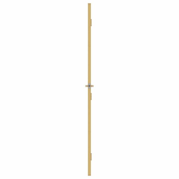 vidaXL &otilde;huke siseuks, kuldne, 93x201,5 cm karastatud klaas, alumiinium