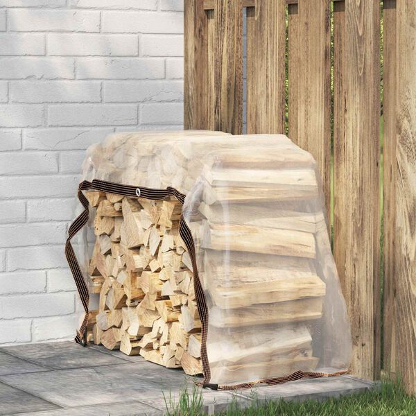 vidaXL Kattekangas aukudega L&auml;bipaistev 1 x 2 m Polyethylene