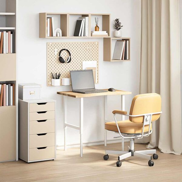 vidaXL lauaplaat töötlemata täispuidust tamm ristkülikukujuline