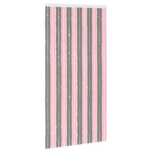 vidaXL S&auml;&auml;sev&otilde;rk Chenille H&otilde;behall ja Roosa 100 x 200 cm 100% PP