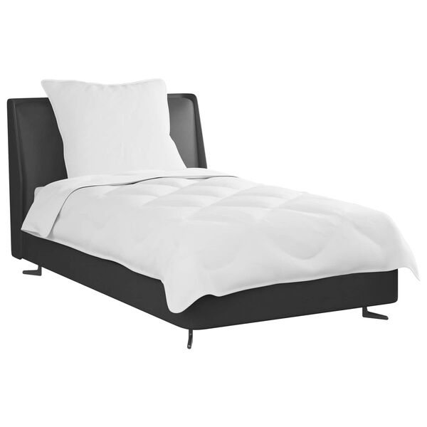 vidaXL Suletekk padjaga 2 pcs Valge Mikrofiiber