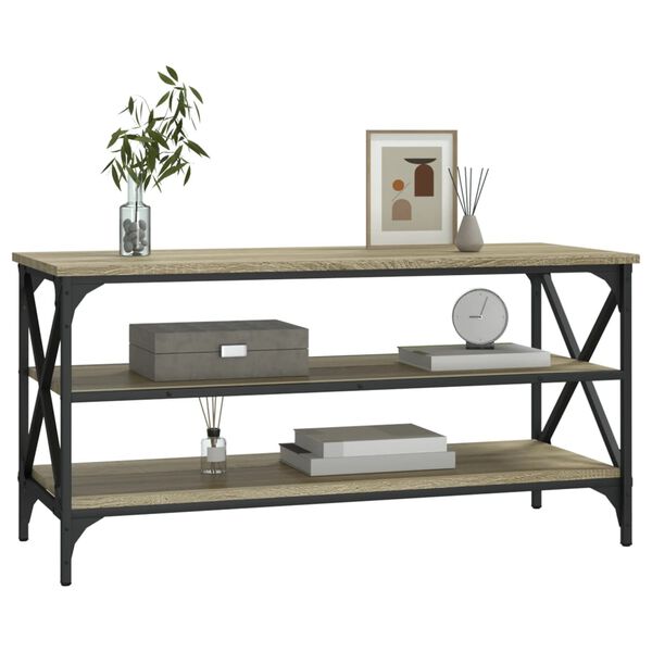 vidaXL telerikapp, Sonoma tamm, 100x40x50 cm, tehispuit