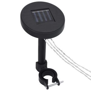 vidaXL lehtla LED-valgusketid p&auml;ikesepaneeliga