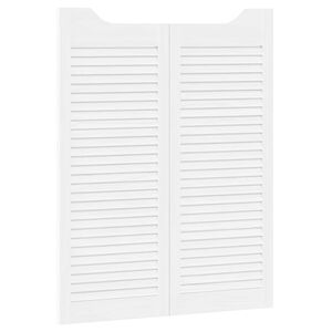 vidaXL K&auml;igut&uuml;&uuml;pi uksed 2 pcs Valge Toekas m&auml;nnipuit