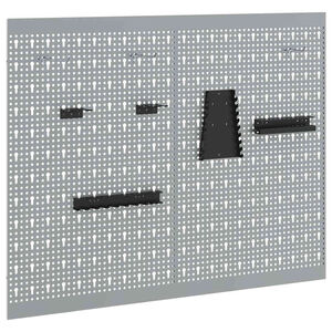 vidaXL Laopink 2 pcs Hall 100 x 1 x 80 cm Pulbervärvitud Teras