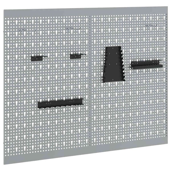 vidaXL Laopink 2 pcs Hall 100 x 1 x 80 cm Pulbervärvitud Teras