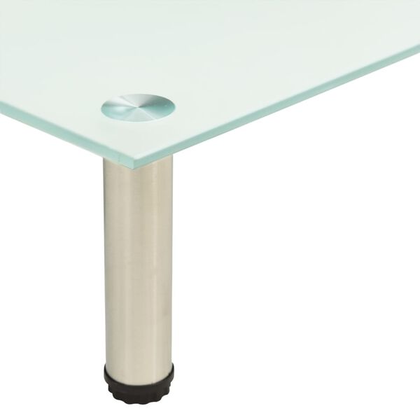 vidaXL telerialus karstatud 60 x 35 x 17 cm karastatud klaas