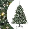 vidaXL Tehisj&otilde;ulupuu Roheline 150 cm PVC, Plastikk ja Teras
