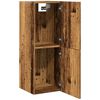 vidaXL Vannitoa Rippkapp Vana puit 30x30x80 cm Engineered Wood