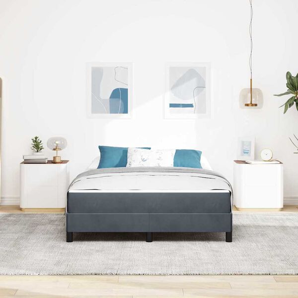 vidaXL Karbi vedrumadrats madratsiga Tumehall 140 x 200 cm kangas