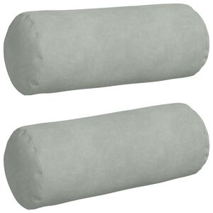 vidaXL Padjad 2 pcs Helehall &Oslash; 15 x 40 cm Korter kangas