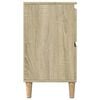 vidaXL valamukapp, Sonoma tamm, 80 x 33 x 60 cm, tehispuit