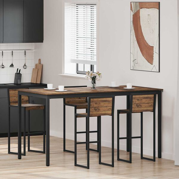 vidaXL Seisev baarilaud Tehispuit