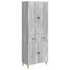 vidaXL Kapi Komplekt 2 pcs 66 x 34,5 x 90 cm Tehispuit