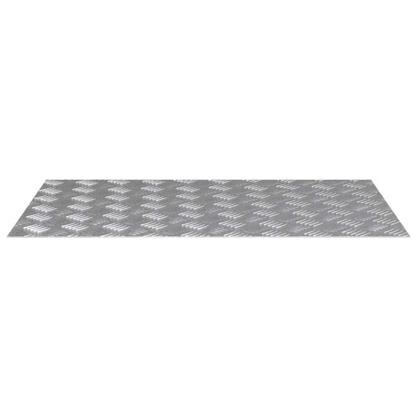 vidaXL Astme katte Ristk&uuml;lik 4 pcs H&otilde;bedane 80 x 50 cm Alumiinium