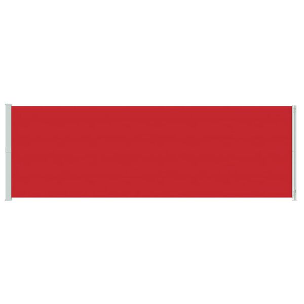 vidaXL lahtit&otilde;mmatav terrassi k&uuml;lgsein, 200 x 600 cm, punane