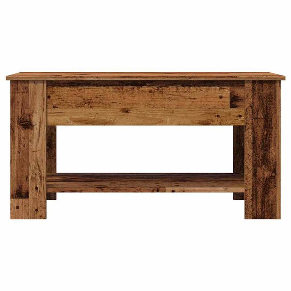 vidaXL diivanilaud Old Wood 101x49x52 cm Engineered Wood