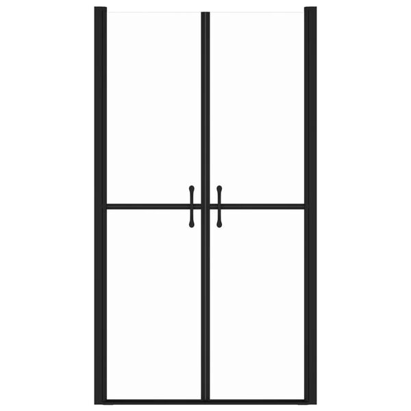 vidaXL dušinurga uks, läbipaistev, ESG, (73-76)x190 cm