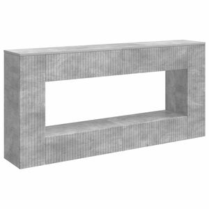 vidaXL Konsoollaud BetoonHall 155 x 29 x 74 cm T&ouml;&ouml;deldud puit