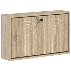 vidaXL Seinale kinnitatav jalan&otilde;ude kapp ALKMAAR 71 x 17 x 43 cm