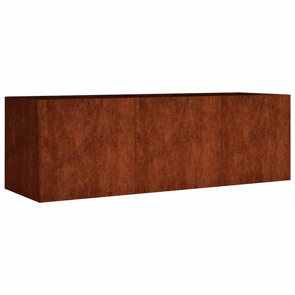 vidaXL taimekast, 120 x 40 x 40 cm, Corten-teras