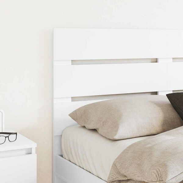 vidaXL Peats peaga Valge 135 cm Tehispuit