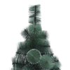 vidaXL Tehislumi Christmas Tree koos 300 LED-iga Roheline 180 cm PET