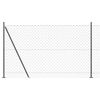 vidaXL Keevitatud Traat Aed Betoonalusega 10 x 1,4 m (L x K)