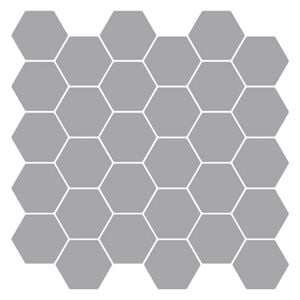 vidaXL Heksagonaalne plaat 10 pcs Hall 30 x 30 cm Pol&uuml;uretaan ja PET