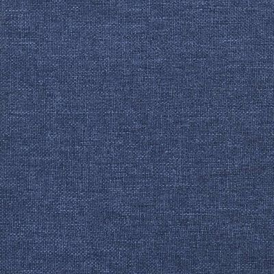 vidaXL jalapink, sinine ja oranž, 45x29,5x35 cm, kangas ja kunstnahk