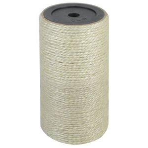 vidaXL kasside kraapimispost 8 x 15 cm 10 mm beež