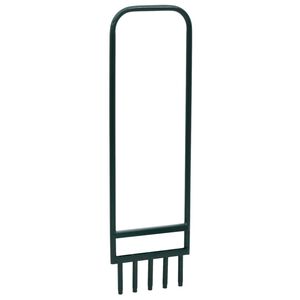 vidaXl muru aeraator 5 &otilde;&otilde;nsa piiga, roheline, pulberv&auml;rvitud teras