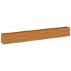 vidaXL aiapeenar 578 x 50 x 69 cm Corten terasest