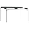 vidaXL katusega varjualune, antratsiit, 4x3x2,5 m, alumiinium ja teras