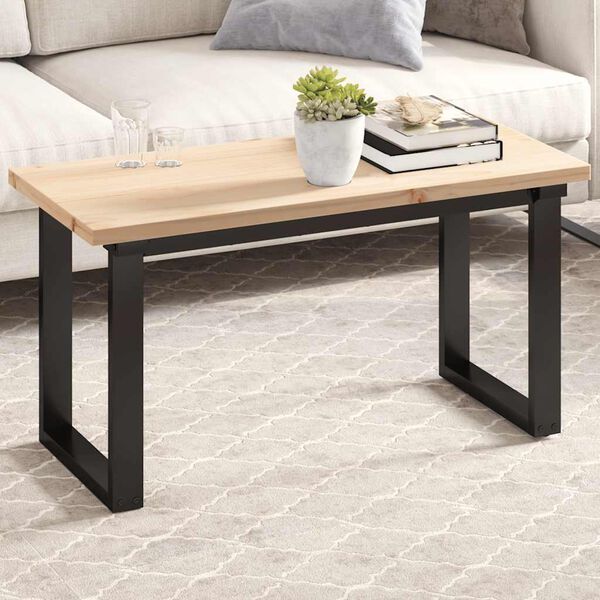 vidaXL lauaplaat 90x40x2,5 cm ristk&uuml;lik m&auml;nnipuit